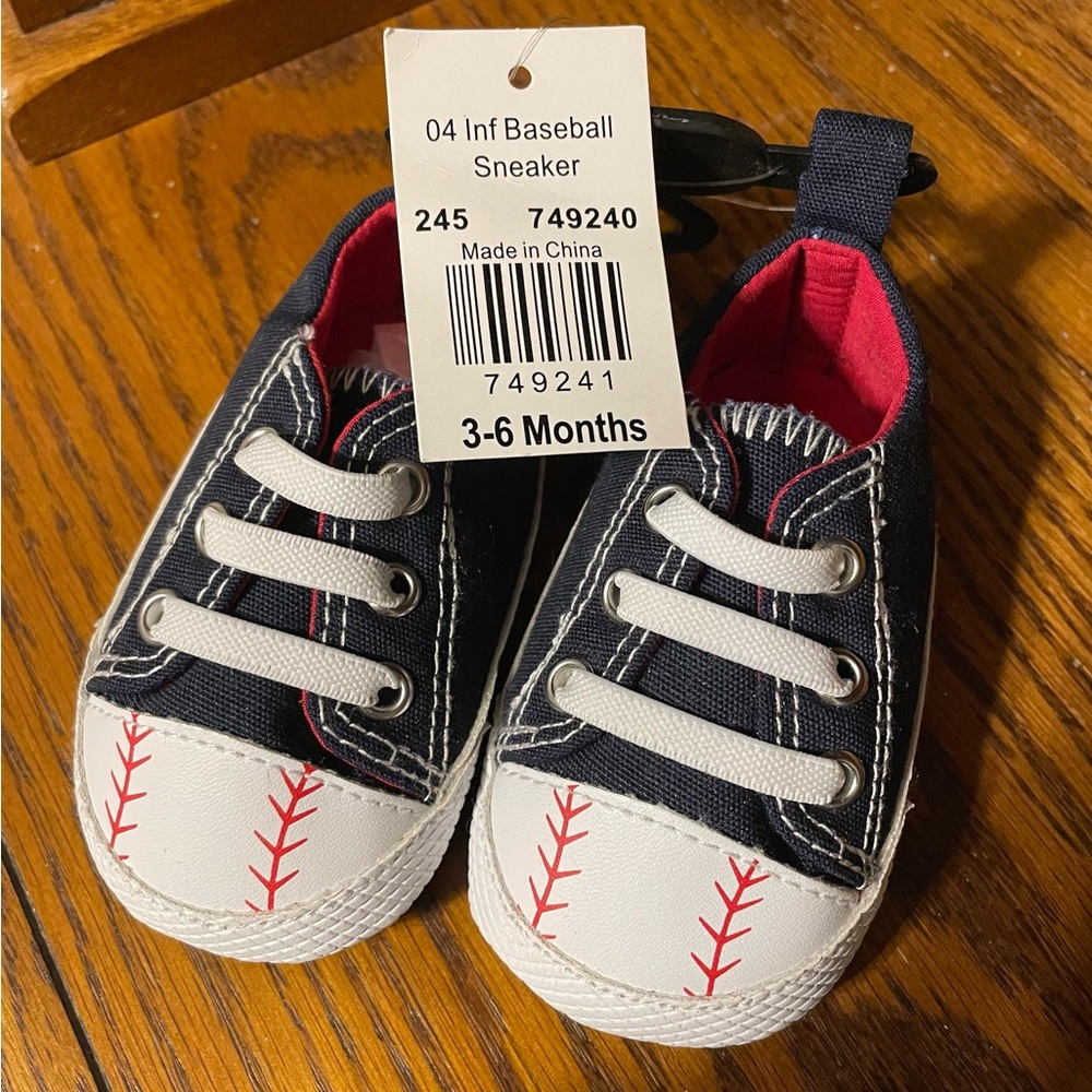3-6 Months Baby Baseball Sneaker